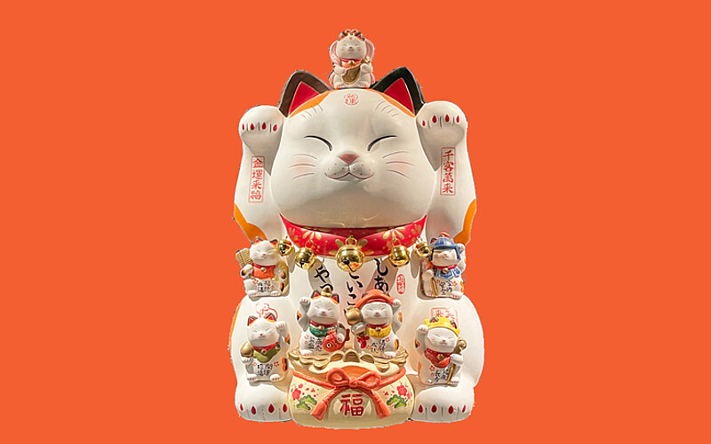 Glückskatze ¦ ©Foto Maggie J.Christen-Zurfluh